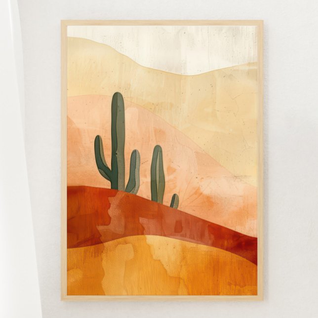 Boho Desert Tranquil Skriv ut 1 av 3 Poster (Skapare uppladdad)