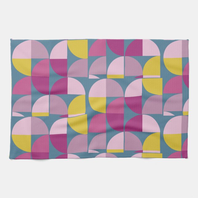 Boho Design i mitten av århundradet Kökshandduk (Horisontell)