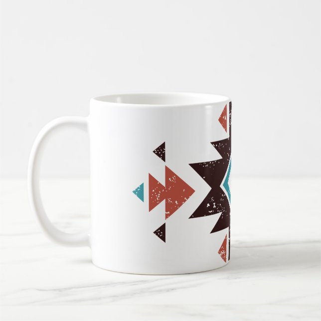Boho Diamond Emblem Kaffemugg (Vänster)