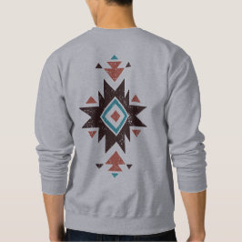 Boho Diamond Emblem Lång Ärmad Tröja