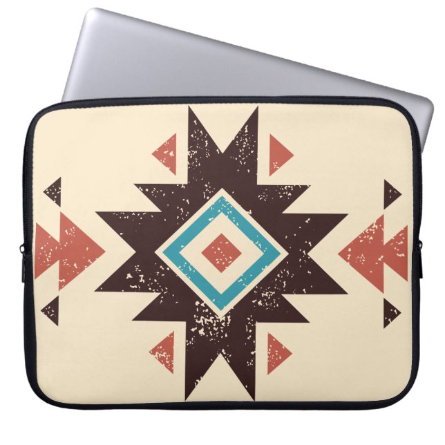Boho Diamond Emblem Laptop Fodral (Framsidan)
