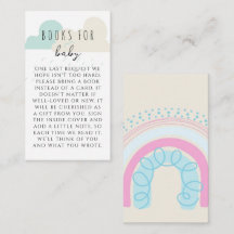 Boho Doppad med kärlek Regnbåge Baby Shower