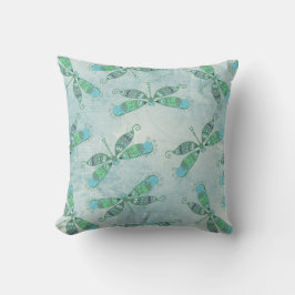 Boho Dragonflies i Blue Kudde