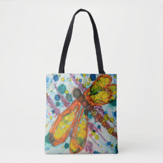Boho Dragonfly Bag Tygkasse