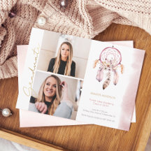 Boho Dream Catcher Guld-skript Photo Studenten