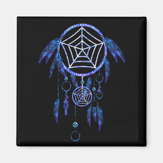 Boho Dream Catcher Magnet (Framsidan)