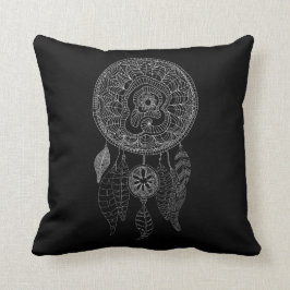 Boho Dream Catcher| Pilling av stammar Kudde