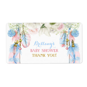 Boho Dream Catcher Vattenflaska Gift Tack Fraktsedel