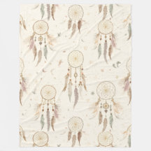 Boho Dreamcatcher Fleecefilt | Eterisk