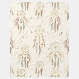 Boho Dreamcatcher Fleecefilt | Eterisk