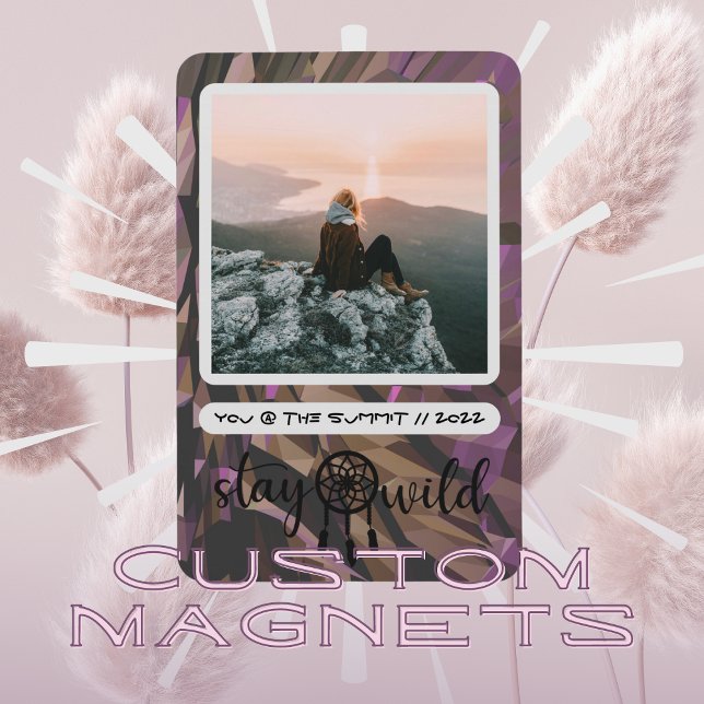 Boho Dreamcatcher Stanna Vild Photo Magnet (Skapare uppladdad)