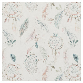 BOHO DREAMWEAVER och fjädrar Tyg