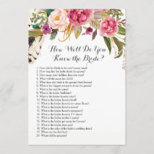 Boho du vet hur väl bruden?