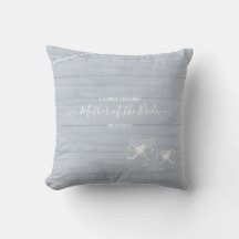 BOHO Dusty Blue Driftwood Mason Burk Bröllop