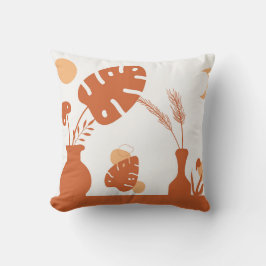 Boho Earth Tones Throw Pillows Kudde