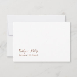 Boho Earthy Botanical Elegant Ivory Tack Kort