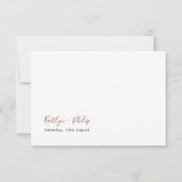 Boho Earthy Botanical Elegant Ivory Tack Kort