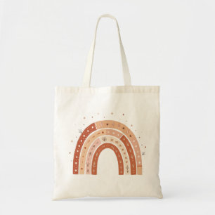 Boho Earthy Rainbow Aestthetic Tygkasse