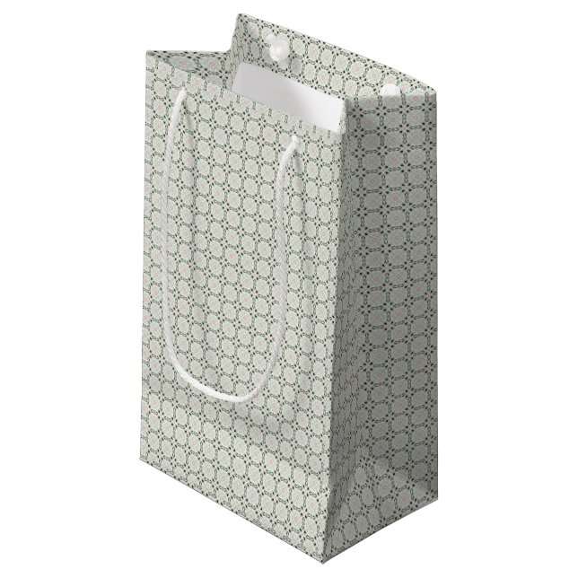 Boho Eklektisk Invecklad Elegant Julmönster (Framsidan Vinklad)