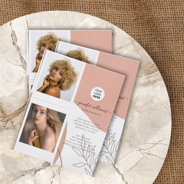 Boho Elegant Anpassningsbar Photo Logotyp Promotio Flygblad (Skapare uppladdad)
