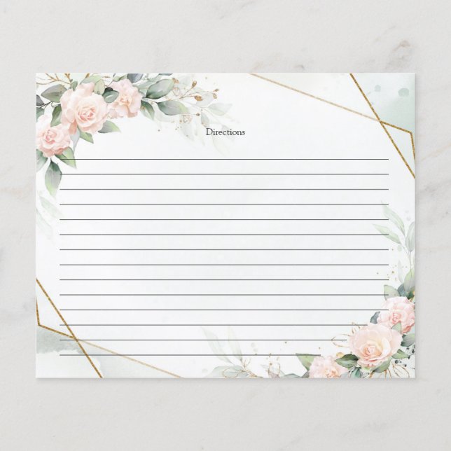 Boho Elegant soft pastel ro grey Recept (Baksida)