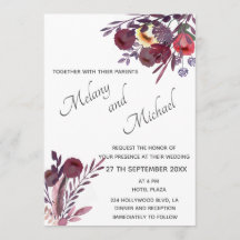 Boho elegant vattencolor romantic blommigt bouquet