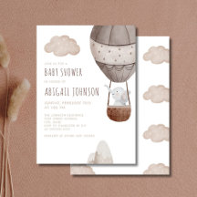Boho Elephant Luftballong Baby Shower