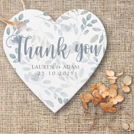 Boho Eucalyptus Chic Dusty Blue Mönster Bröllop Gåvor Etiketter