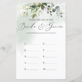 Boho Eucalyptus foliage gissar att det är ett gamm