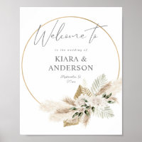 Boho Eucalyput, välkomstskylt för Blommigten Handf