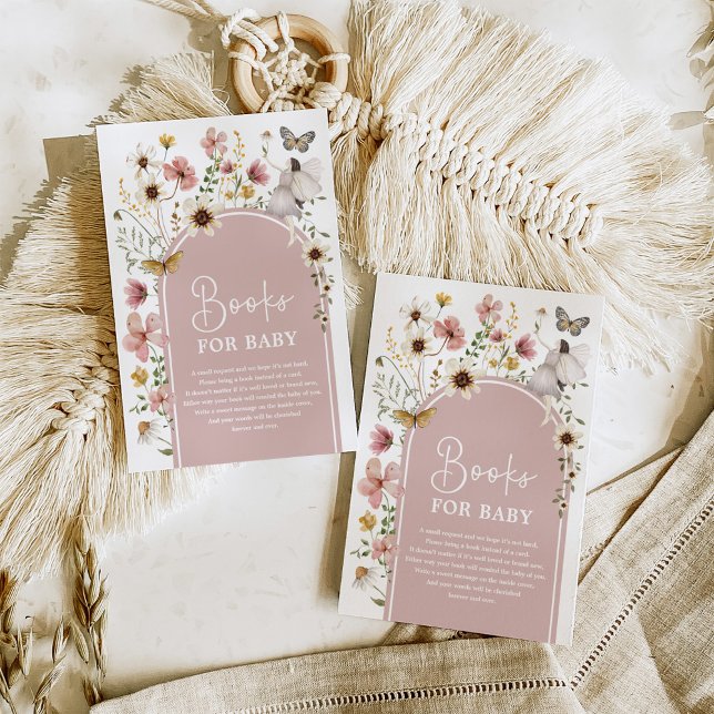 Boho Fairy  Wildblomma Bokar för Flicka Tilläggskort (Skapare uppladdad)
