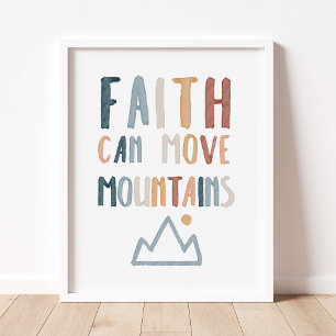 Boho Faith kan flytta dina berg poster