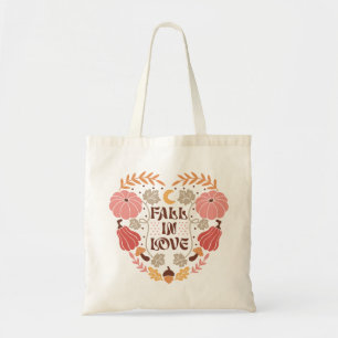 Boho Fall Autumn-citat Tygkasse