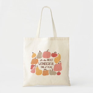 Boho Fall Autumn-citat Tygkasse