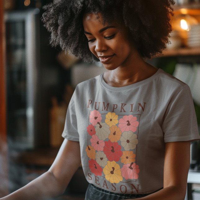 Boho Fall Autumn Design T Shirt (Boho Fall Autumn Design T-Shirt)