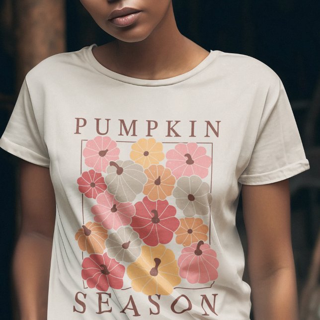 Boho Fall Autumn Design T Shirt (Boho Fall Autumn Design T-Shirt)