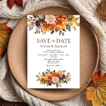 Boho Fall Blommigt Rustic Flowers Bröllop