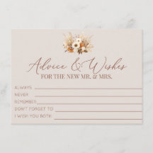 Boho Fall Flowers Advice och Önskemål