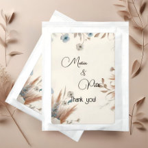 Boho Fall Flowers Bröllop