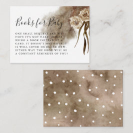 Boho Fall in Kärlek Pampas Grass Bok Request Tilläggskort