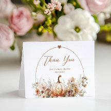 Boho Fall in kärlek WildblomBaby Shower