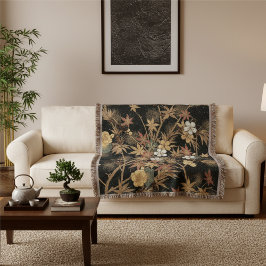 Boho Fall Japanska Filt