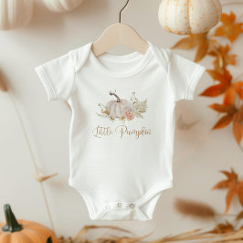 Boho Fall, liten pumpa, baby, kroppsdräkt T Shirt