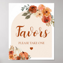 Boho faller en liten babybabyknarkskylt poster