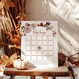 Boho faller Little pumpkin blommigt baby bingo-spe