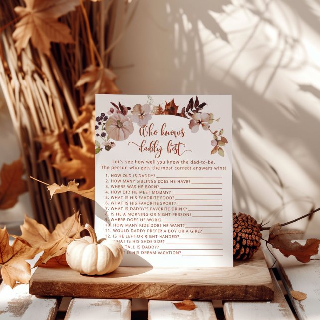 Boho faller pumpa som känner pappa bäst (Skapare uppladdad)