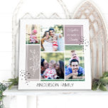 Boho FAMILY Photo Collage Script Modern offert Canvastryck<br><div class="desc">Lägg till en personlig i vilket rum som helst i ditt hem med den här personligen Boho FAMILY Photo Collage Script Modern Quote canvas design eller ge den som en perfekt gåva till jul,  födelsedag eller en gåva till dina vänner! Beställ idag!</div>