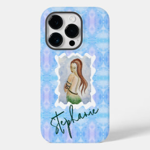 Boho Fantasy Havsfrusn Persolaniserad Akvarell