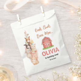 Boho Farm Animal 1st Birthday |Cute Rustic Barnyad