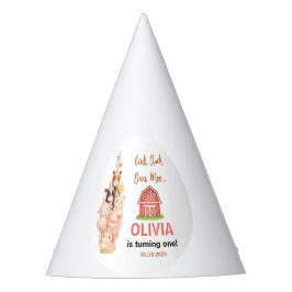 Boho Farm Animal 1st Birthday |Cute Rustic Barnyad